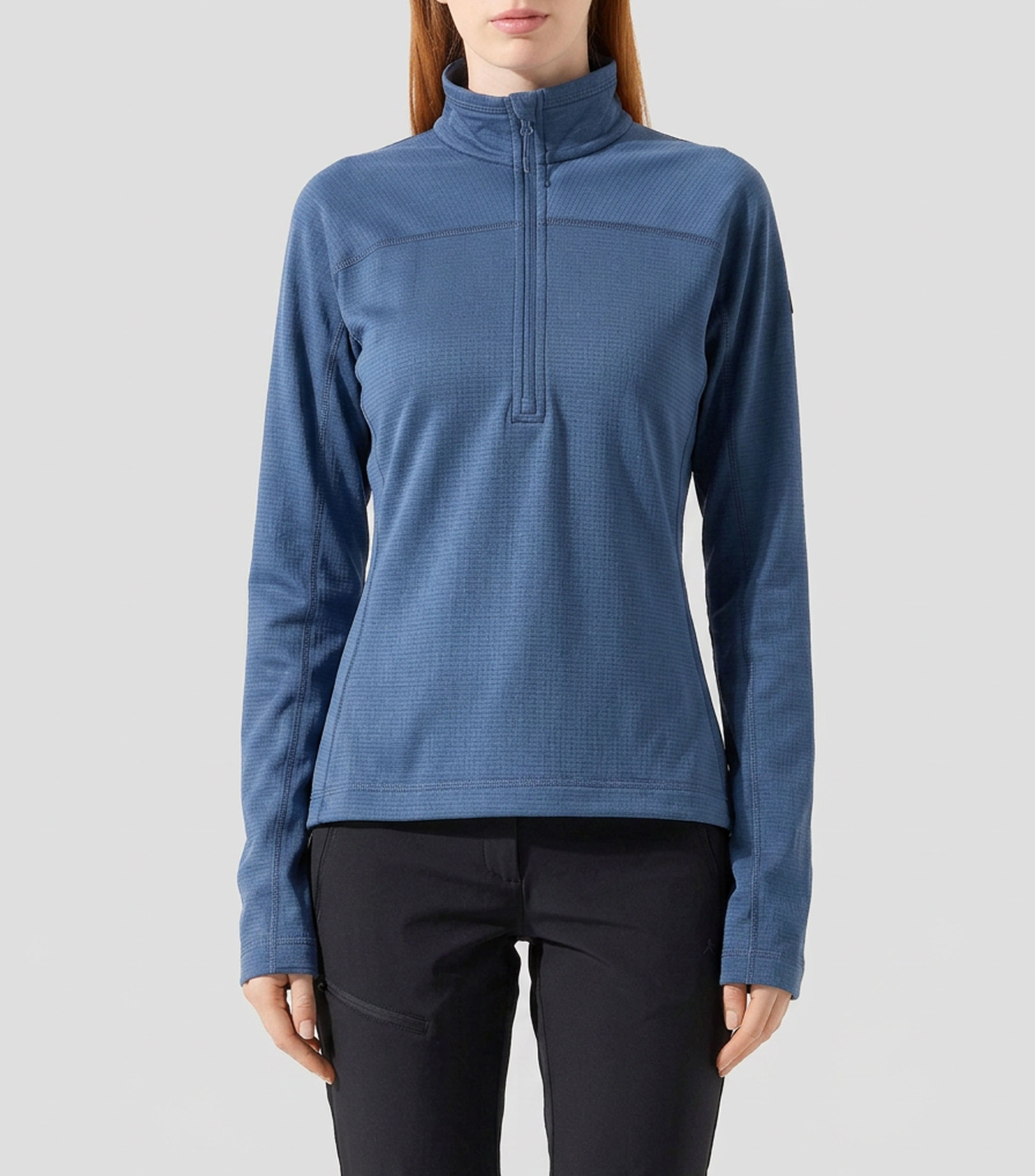 Chamarra para Entrenamiento Abisko Lite Fleece Half Zip Mujer